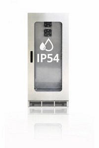 Mobile custom IT cabinet with optional IP54 protection from Lehmann IT, available at lehmann-it.de and manufactured by Lehmann GmbH, Im Alber 10, 73084 Salach, Germany.