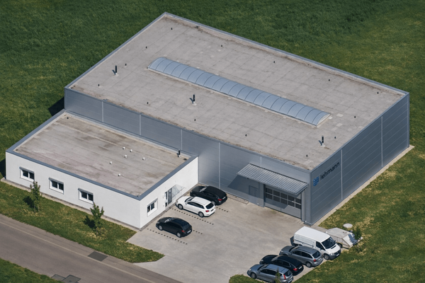 Lehmann IT production and assembly site in Germany with modern metal fabrication and warehouse facility