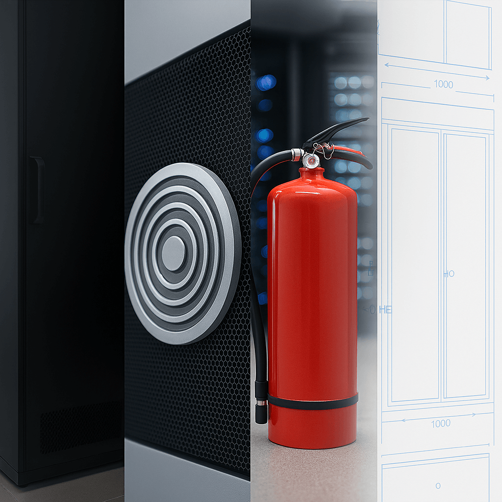 Lehmann IT server cooling systems, acoustic cabinets, custom racks, and IT fire protection—sales expertise by Andreas Dietzinger.