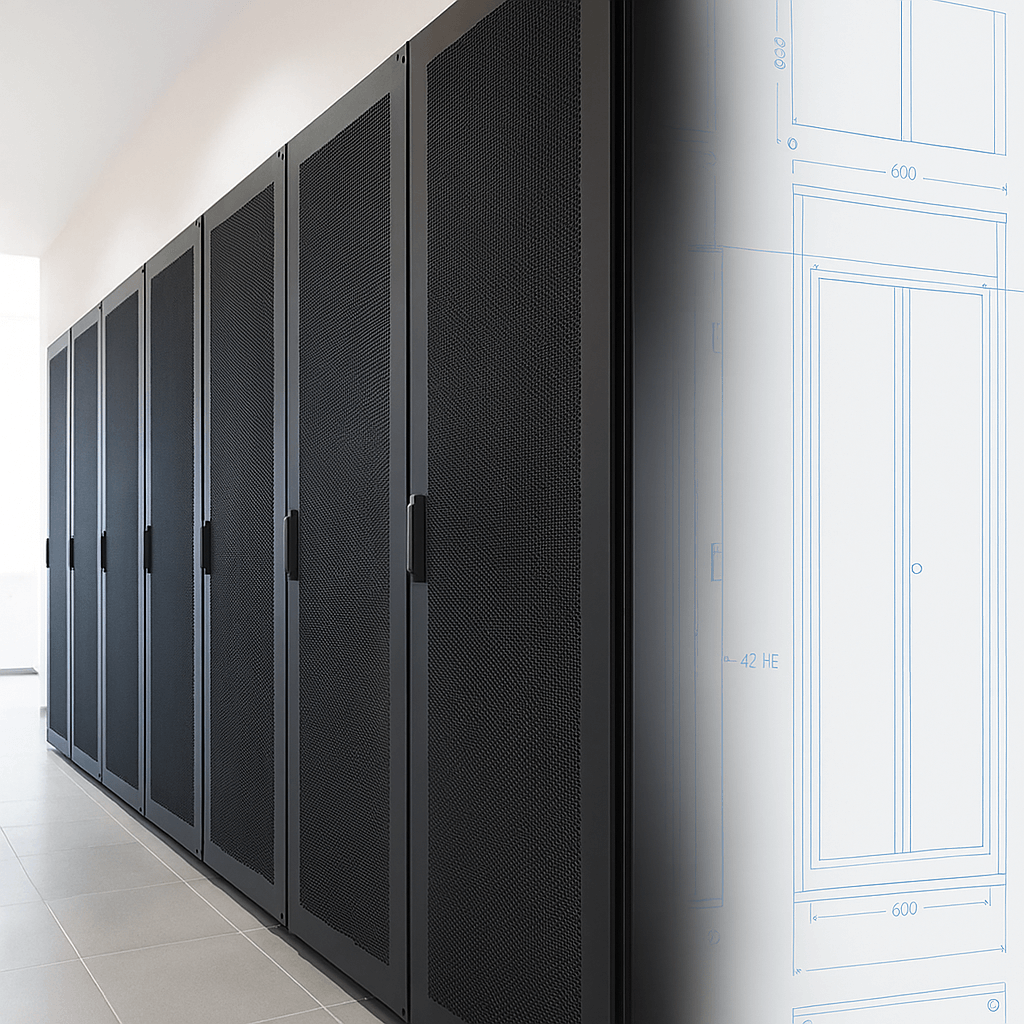 Lehmann IT custom server rack solutions led by Gerd Hofmann, specialist in tailored IT infrastructure and cabinet engineering.